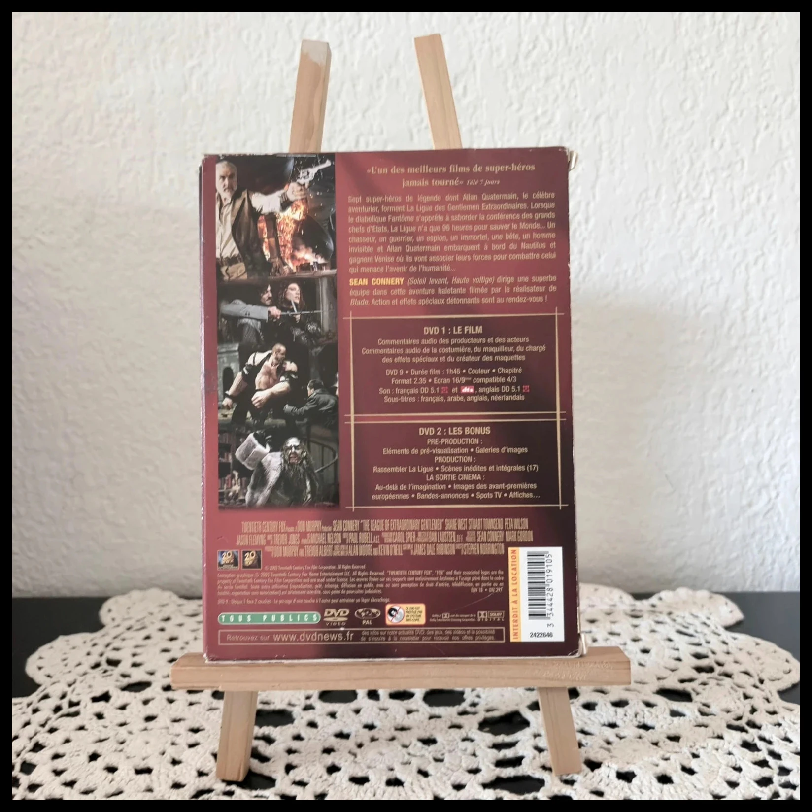Coffret DVD Édition Prestige La Ligue des Gentlemen Extraordinaires – 2 Collector DVD – photo 2